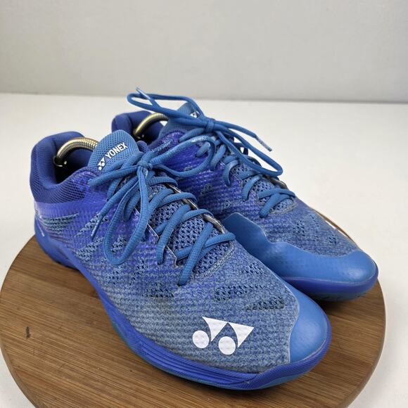 Yonex Power Cushion Aerus 3 Shoes Mens Size 10.5 Blue Badminton Non-Marking - Picture 6 of 16
